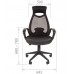 Кресло руководителя CHAIRMAN-840-Black